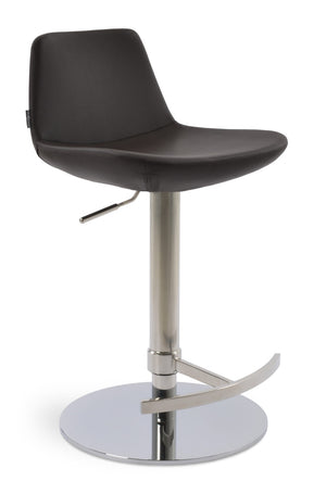 Soho Concept Pera Piston Adjustable Barstools & Counterstools - Sleek Metal Design, 2-year Guarantee, In Stock! Brown  Soho-concept-dining-chair-09521