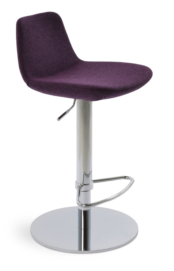 Soho Concept Pera Piston Barstools & Counterstools With 10-year Guarantee - Stylish Boucle Fabric & Leather Options   Soho-concept-dining-chair-09510