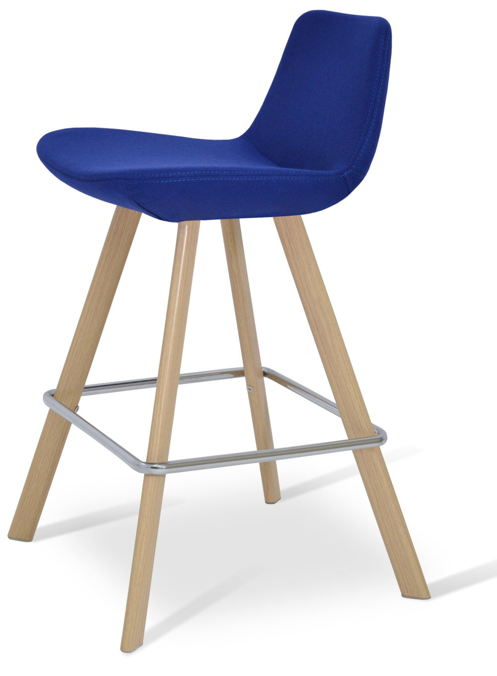 Soho Concept Pera Cat Barstools & Counterstools - Stylish Wool Upholstery, Durable Base, 10-year Guarantee! Bronze,Silver  Soho-concept-dining-chair-09395