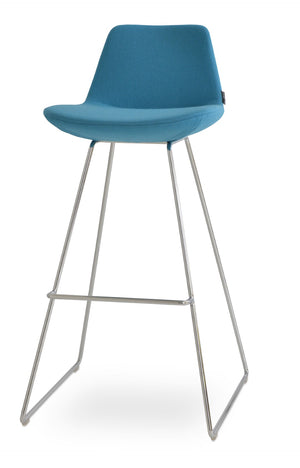 Soho Concept Pera Wire Barstools & Counterstools In Dark Grey Camira Blazer Wool – 10-year Guarantee & Options! Turquoise  Soho-concept-dining-chair-09586
