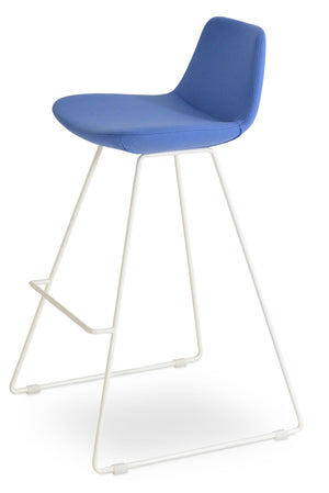 Soho Concept Pera Wire Barstools & Counterstools In Dark Grey Camira Blazer Wool – 10-year Guarantee & Options! White  Soho-concept-dining-chair-09587