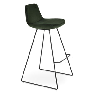 Soho Concept Pera Wire Barstools & Counterstools With Premium Fabrics - Stylish, Durable Design With 10-year Warranty Black,Green  Soho-concept-dining-chair-09583