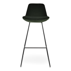 Soho Concept Pera Wire Barstools & Counterstools With Premium Fabrics - Stylish, Durable Design With 10-year Warranty Black,Green  Soho-concept-dining-chair-07086
