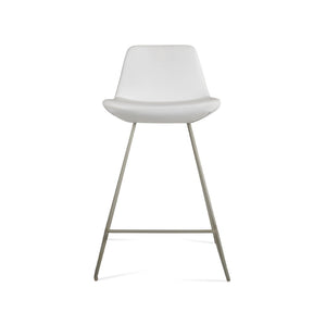 Soho Concept Pera Wire Barstools & Counterstools - Stylish Leatherette Options, 2-year Warranty, Limited Stock! Chrome,White  Soho-concept-dining-chair-09580