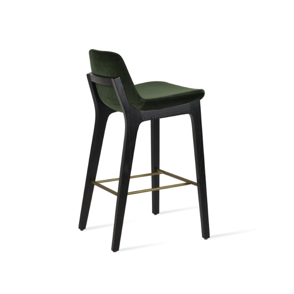 Soho Concept Pera Barstools & Counterstools - Premium Upholstery, Solid Wood, Stylish Finishes & 10-year Guarantee Ash,Black,Brass,Green  Soho-concept-dining-chair-09246
