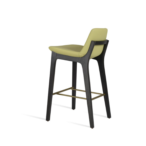 Soho Concept Pera Barstools & Counterstools - Stylish Leatherette Seats, Solid Wood, 2-year Warranty, Limited Stock! Ash,Black,Brass,Green  Soho-concept-dining-chair-09240
