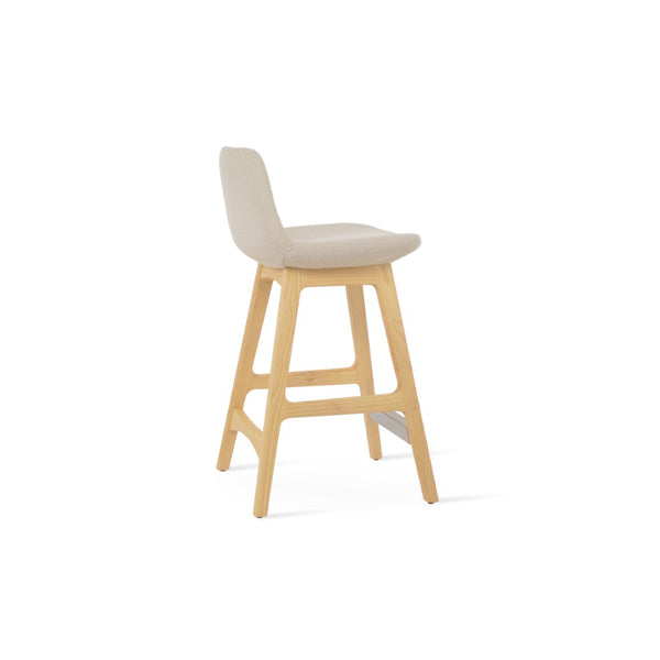 Soho Concept Pera Wood Barstools & Counterstools – Elegant Upholstery, Solid Construction, 10-year Guarantee Options Natural,Ash,White  Soho-concept-dining-chair-09292