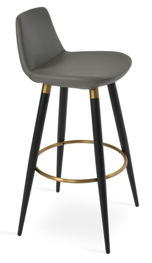 Soho Concept Pera Ana Barstools & Counterstools - Stylish Upholstered Seats With 10-year Guarantee, Made In Turkey! Black,Gold,Grey  Soho-concept-dining-chair-09175