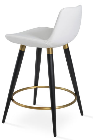 Soho Concept Pera Ana Barstools & Counterstools - Stylish Upholstered Seats With 10-year Guarantee, Made In Turkey! Black,Gold,White  Soho-concept-dining-chair-09178