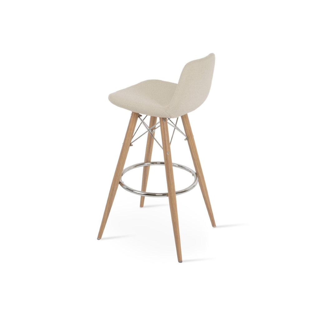 Soho Concept Pera Mw Barstools & Counterstools - Stylish Fabric Options, Swivel Mechanism, 10-year Guarantee! Black,Green  Soho-concept-dining-chair-09264