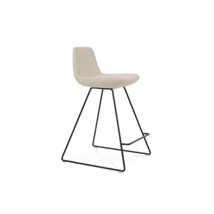 Soho Concept Pera Wire Barstools & Counterstools With Premium Fabrics - Stylish, Durable Design With 10-year Warranty Black,White  Soho-concept-dining-chair-09198