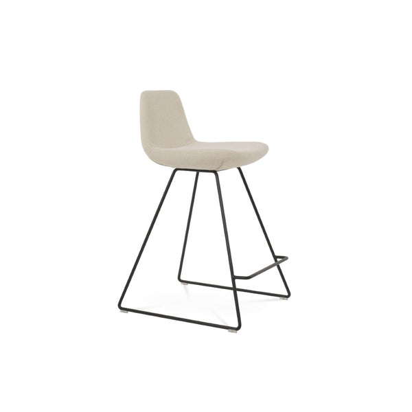 Soho Concept Pera Wire Barstools & Counterstools With Premium Fabrics - Stylish, Durable Design With 10-year Warranty Black,White  Soho-concept-dining-chair-09198
