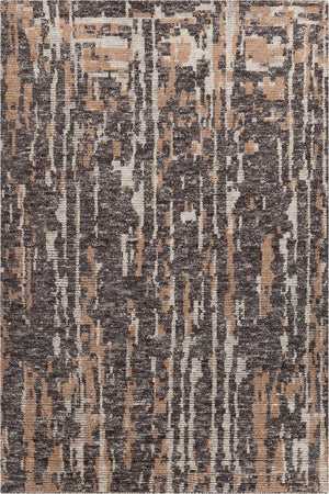 Chandra Rugs Hand Knotted Contemporary Rug - Exquisite Luxury In 100% Premium Wool For Stylish Home Decor Black,Brown,Grey Wool Pet57600-79106