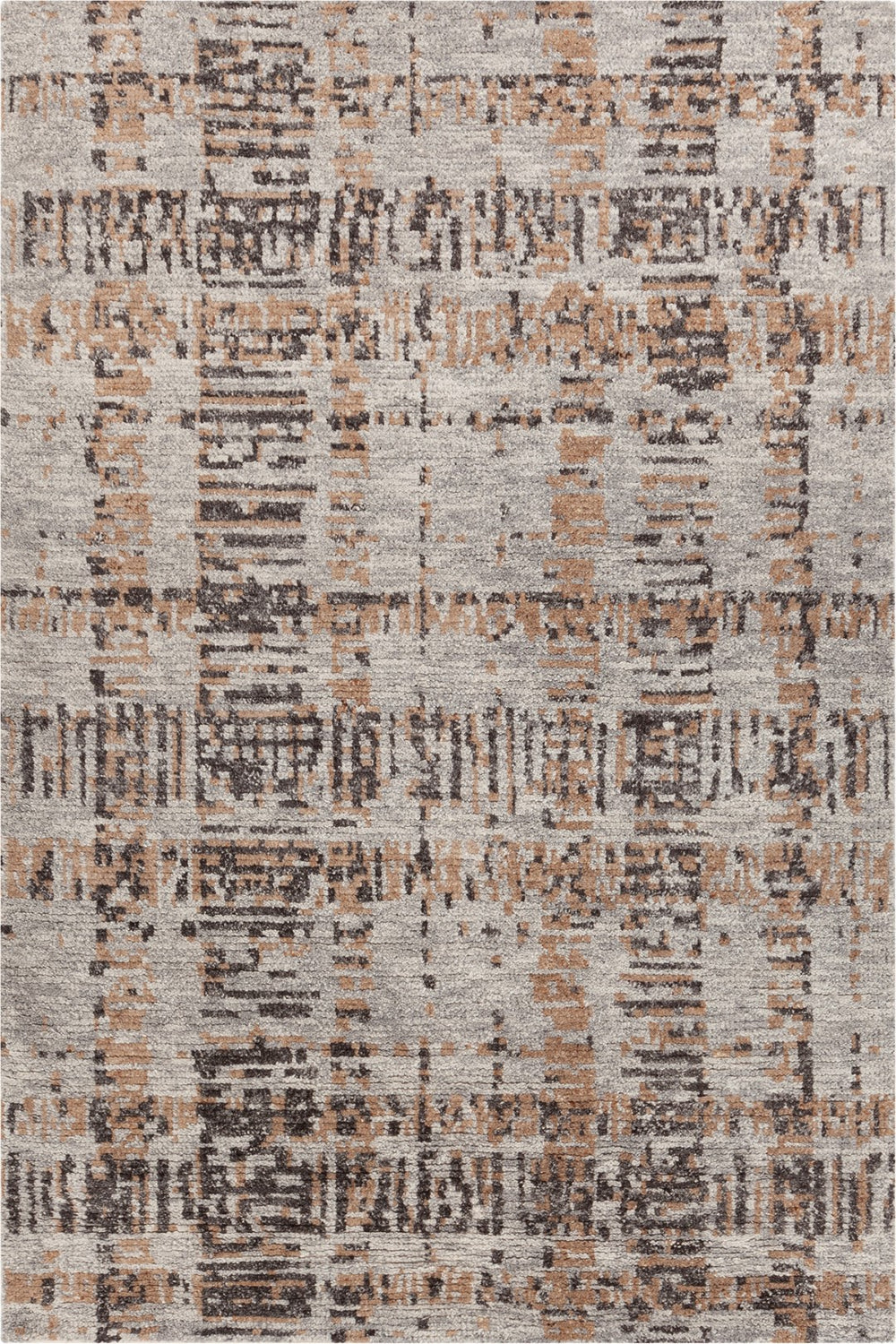 Chandra Rugs Hand Knotted Contemporary Rug - Artisan Crafted Wool Masterpiece For Elegant Home Decor And Comfort Grey,Black,Brown, Wool Pet57601-576