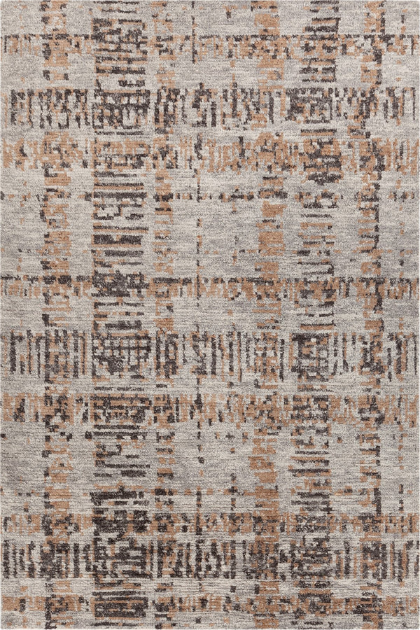 Chandra Rugs Hand Knotted Contemporary Rug - Artisan Crafted Wool Masterpiece For Elegant Home Decor And Comfort Grey,Black,Brown, Wool Pet57601-576