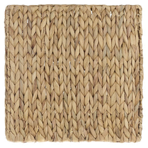 Safavieh Ivie Woven Water Hyacinth Pet Bed with Removable Cushion for Small Dogs and Cats Blue PET1801D