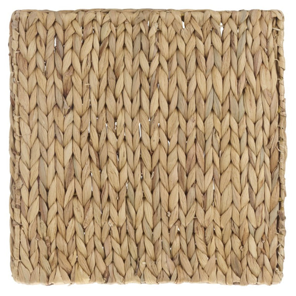 Safavieh Ivie Woven Water Hyacinth Pet Bed with Removable Cushion for Small Dogs and Cats Blue PET1801D