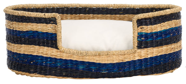 Safavieh ELYON Cozy Pet Bed & Cushion in Beige/Natural - Stylish, Durable, Easy Care for Your Furry Friend! PET1803A