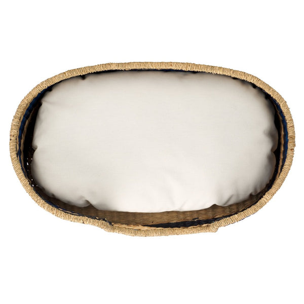 Safavieh ELYON Cozy Pet Bed & Cushion in Beige/Natural - Stylish, Durable, Easy Care for Your Furry Friend! PET1803A