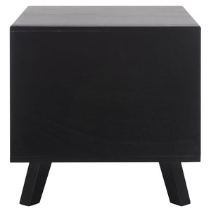 Safavieh Bean Small Pet Bed – Stylish, Cozy Retreat For Cats And Dogs, Perfect For Modern Home Decor Matt Black PET5700B