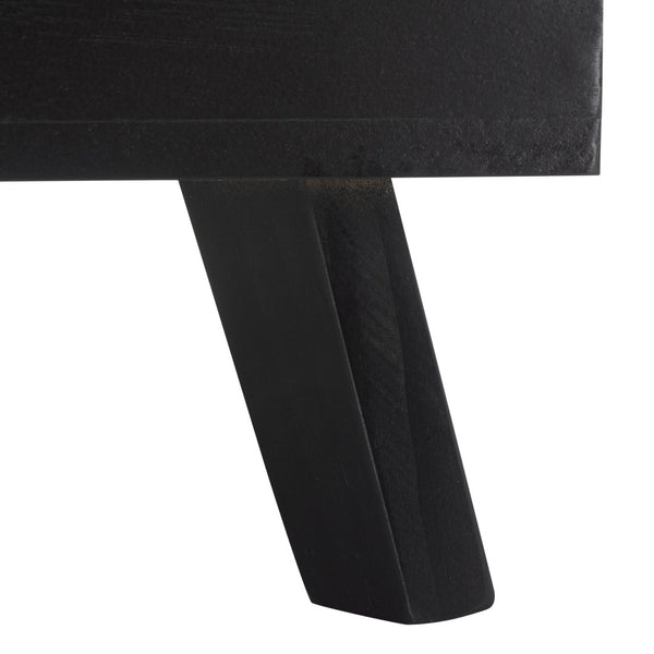 Safavieh Bean Small Pet Bed – Stylish, Cozy Retreat For Cats And Dogs, Perfect For Modern Home Decor Matt Black PET5700B