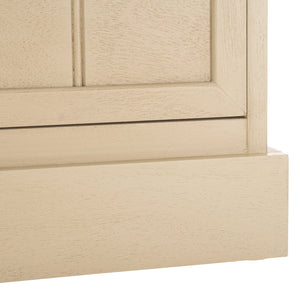 Safavieh Boomer Pet Feeder With Drawer - Elegant Wooden Design For Stylish Dining And Easy Maintenance Natural Wood,Stainless Steel Pet5701a