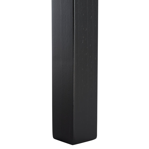 Safavieh Lilith Stylish Pet Feeder - Elegant Wood & Stainless Steel Dining Set For Your Furry Friends' Comfort Matte Black , Wood,Stainless Steel Pet5702b