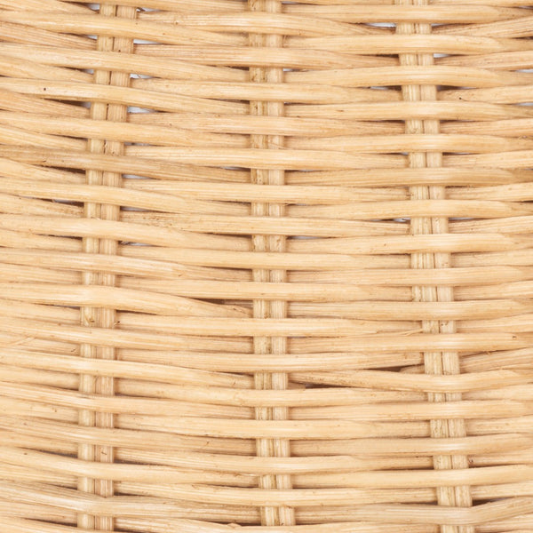 Safavieh SULI Cat Bed - Cozy Rattan Retreat with Removable White Cushion for Stylish Cat Naps & Lounging PET6500A