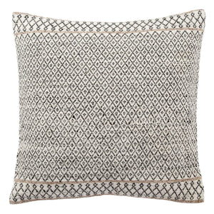Jaipur Living Jaipur Living Viscose Wool Trellis Pillow Cover Folk Lattice Square Accent PLC101535