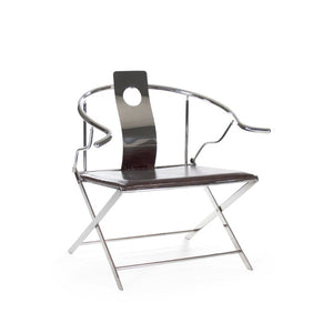 Zentique Azure Arm Chair — Top-Grain Leather, Brushed Stainless Frame, Contoured Comfort for Living & Office

Characters count: 97 PF7145