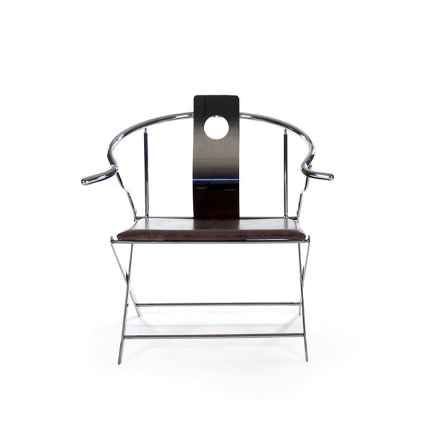Zentique Azure Arm Chair — Top-Grain Leather, Brushed Stainless Frame, Contoured Comfort for Living & Office

Characters count: 97 PF7145
