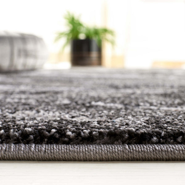 Safavieh Pacific 865 Power Loomed Contemporary Rug Grey / Black PFC865J-9