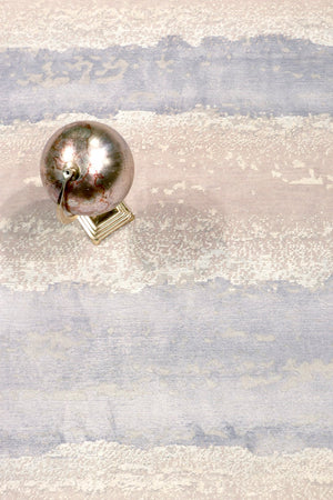 Pasargad Home Modern Collection Hand-knotted Abstract Silk & Wool Area Rug For Elegant Spaces   Pg-1716 8x10