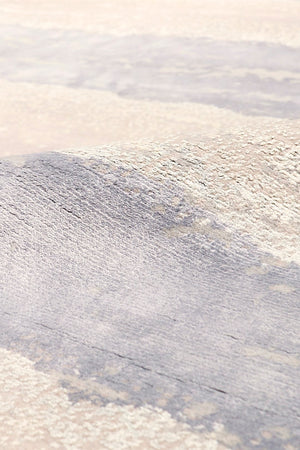 Pasargad Home Modern Collection Hand-knotted Abstract Silk & Wool Area Rug For Elegant Spaces   Pg-1716 8x10