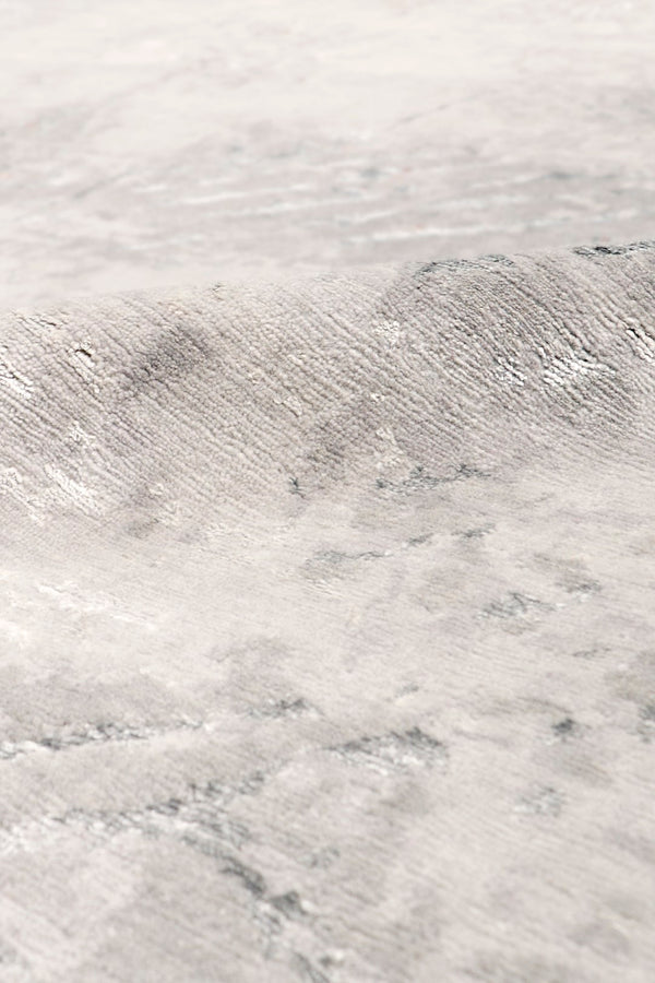 Pasargad Home Modern Collection Hand-knotted Abstract Silk & Wool Area Rug For Elegant Spaces   Pg-1867-4 9x12