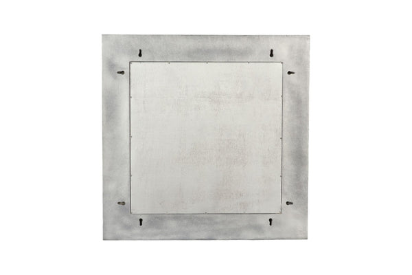 Phillips Collection Splotch Mirror: Sculptural Decorative Wall Mirror with Irregular Frame for Modern Luxury Interiors Silver Leaf PH100841