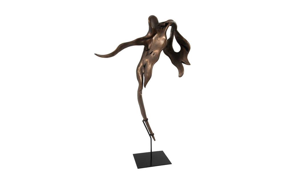 Phillips Collection Cast Root Sculpture - Stunning Resin Art Piece with Bronze Finish for Home, Gallery, or Office Decor PH102101