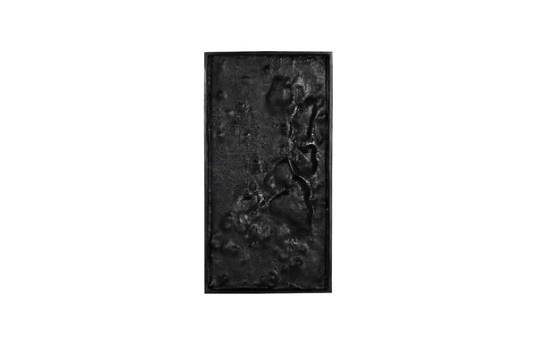Phillips Collection Splotch Bronze Wall Art - Sculptural Rectangle with Lunar Texture for Modern Home Décor Accents PH102200