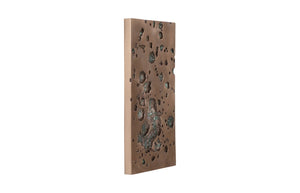 Phillips Collection Splotch Dense Rectangular Bronze Wall Art - Modern Organic Accent for Stunning Home Decor Display PH102201