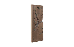 Phillips Collection Splotch Wall Art - Sparse Rectangular Bronze Accent for Modern Spaces, Textured & Ready to Hang PH102202