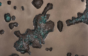 Phillips Collection Splotch Wall Art - Sparse Rectangular Bronze Accent for Modern Spaces, Textured & Ready to Hang PH102202