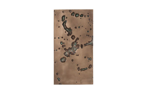 Phillips Collection Splotch Wall Art - Sparse Rectangular Bronze Accent for Modern Spaces, Textured & Ready to Hang PH102202
