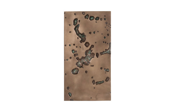 Phillips Collection Splotch Wall Art - Sparse Rectangular Bronze Accent for Modern Spaces, Textured & Ready to Hang PH102202