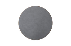 Phillips Collection Kono Sculptural Round Coffee Table with Bronze Powder Base and Concrete Resin Top PH102335