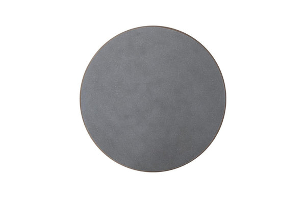 Phillips Collection Kono Sculptural Round Coffee Table with Bronze Powder Base and Concrete Resin Top PH102335