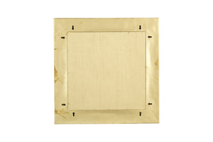 Phillips Collection Splotch Mirror: Sculptural Decorative Wall Mirror with Irregular Frame for Modern Luxury Interiors Gold Leaf PH102735