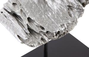 Phillips Collection Cast Eroded Wood Fragment Sculpture on Stand - Striking Museum-Quality Decor for Modern Interiors PH102832