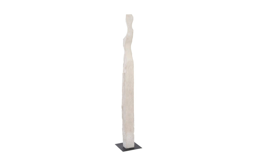 Phillips Collection Cast Colossal Roman Stone Woman Sculpture - Abstract Timeless Art for Dramatic Indoor & Outdoor Display PH102844
