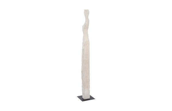 Phillips Collection Cast Colossal Roman Stone Woman Sculpture - Abstract Timeless Art for Dramatic Indoor & Outdoor Display PH102844