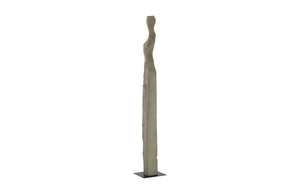 Phillips Collection Cast Colossal Women Sculpture - Abstract Elegance in Splinter Stone Finish for Luxury Interiors PH102845